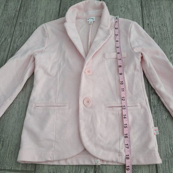 Art Class x Museum of Ice Cream Girls Light Pink Blazer Jacket Size XS (4/5) - Picture 7 of 11